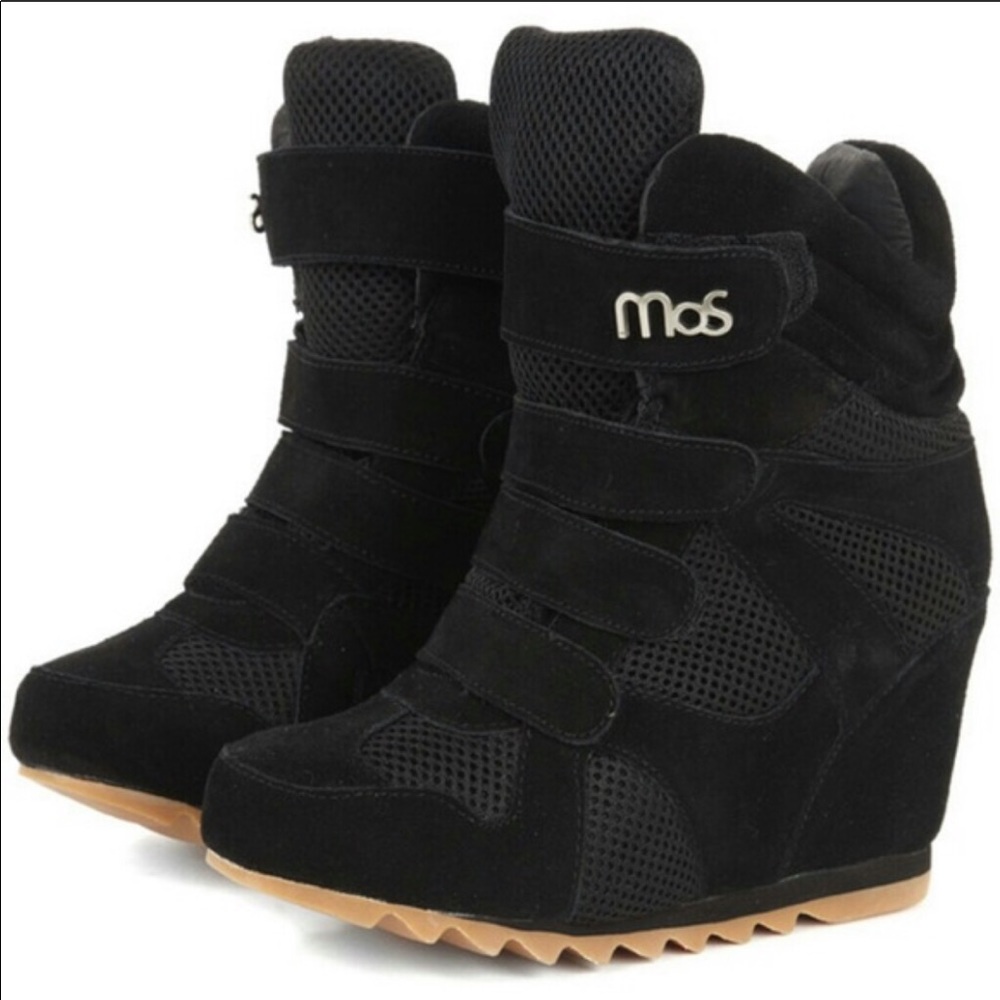 MOS Copenhagen Wedged Sneakers.